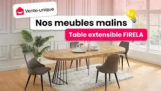 Table &agrave; Manger Extensible 2 &agrave; 12 personnes FIRELA