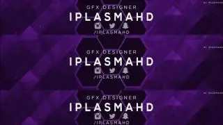 Clean 2D Purple Banner Template (Photoshop) By iPlasmaHD