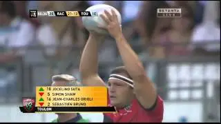 Racing Metro v Toulon - Top14 2012 R02