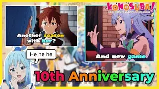 IT&rsquo;S OFFICIAL! KonoSuba Season 4 & Massive New Projects Revealed! 🟥🟧🟩🟦