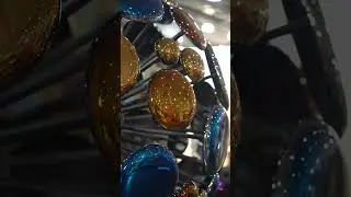 Space Expansion: Titanium-Fused Glass Sculpture That Elevates Any Space