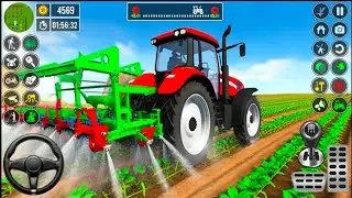 Real Tractor Farming Driving Simulator 3D - New Tractor Games - Android Gameplay