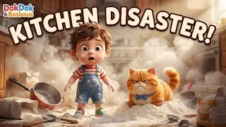 Kitchen DISASTER! 😱💥 | دقدق وبسبوس فجروا المطبخ!