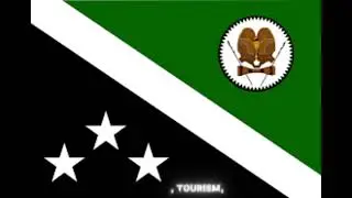 The Western Highlands Provincial Flag and it's description.
