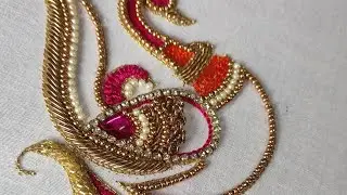 Latest  Peacock Maggam Work Bridal Blouse Designs ||Aari Embroidery 🦚🦚 || #rajani'saaridesigns