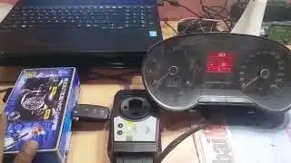 VOLKSWAGEN Meter Change & Safe Mode on table by Smart Can Solutions & VVDI Tool.