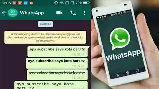 cara Membuat Tulisan  keren di WhatsApp