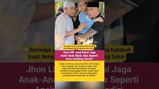 TERHARU Jhon LBF Berjanji Rawat Anak-Anak Mpok Alpa #jhonlbf #mpokalpa #jhonlbfterbaru #beritaartis