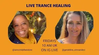 ⚡️ Live Trance healing + Trance demo Oct. 2021 | Free Distance energy healing | Instagram Live ⚡️