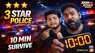 Can I Survive 10 Minutes with 3 Star Police? 😈 | GTA 5 Challenge | Zion XOAD Gamers 
