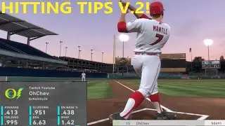 HITTING TIPS for MLB the Show 20 ( 2.0 ) Top 15 Player LIFETIME Helps YOU!