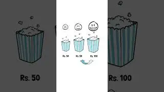 The Popcorn Scam 🤯 | Pricing Strategy #shorts