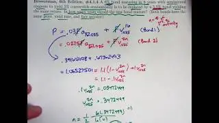 Actuarial Exam FM/2 Prep: Time to Maturity for a Bond that is Equivalent to Another