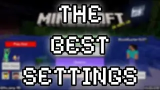 The BEST Keyboard and Mouse Settings for Minecraft Bedrock!