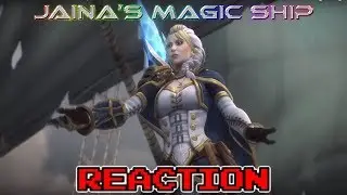 KRIMSON KB REACTS: Jaina's Magic Ship! - Battle for Lordaeron