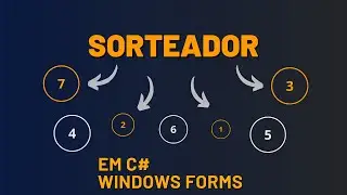 SORTEADOR EM C# COM WINDOWS FORMS