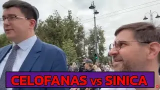 Celofanas nuvarė į Sinicos protestą. Celofano 