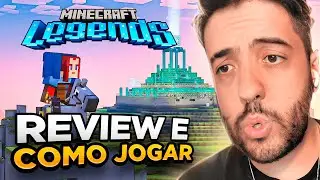 MINECRAFT LEGENDS &Eacute; INCR&Iacute;VEL! - COMO JOGAR e REVIEW com GAMEPLAY!
