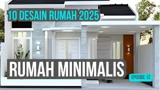 WAJIB TAHU! 10 DESAIN RUMAH MINIMALIS MODERN 2025 (TERBARU) | RANCANG CITRA 3D