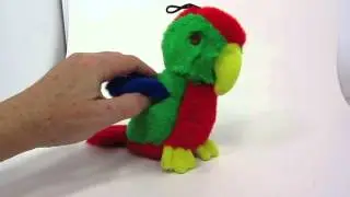 Multipet Talking Parrot Dog Toy