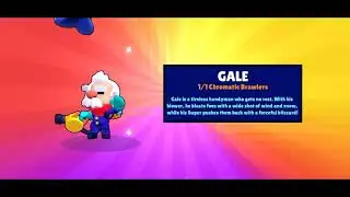 Gale unlocking Animation!