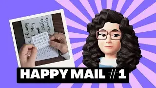 PLANNER HAPPY MAIL | Little Rainbow Moon, Jolly Sticks,@lethbridgepaper , Grumpy Tortoise, Punnymoon
