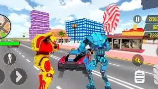 Spider Robot Hero Car Game - Gameplay #22