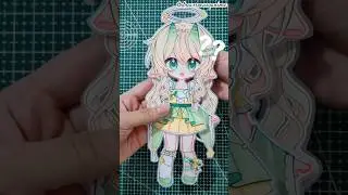 #paperdoll #hanging #paperdolltutorial #paperdollsdressup #papercrafts