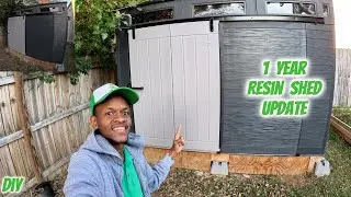 Обзор Costco Resin Shed за год. Это дешевле и лучше остальных. 100% своими руками.