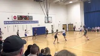 Tate&rsquo;s last middle school game Northwestern vs. Elkins point