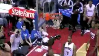 Dunk of the Night (03/23/2011): Rodney Stuckey Posterizes Chris Bosh (Amazing Slam)