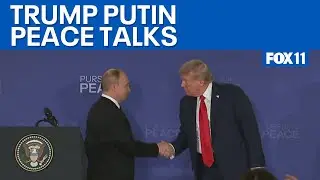 Trump, Putin hold news conference after negotiations on Ukraine war  | FOX 11 LA