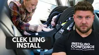 Насколько безопасна установка детского автокресла Clek Liing?