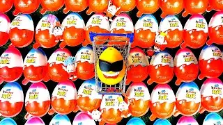 Crazy Egg/Kinder Joy Satisfying/A Lot of Candy/ASMR Satisfying Video