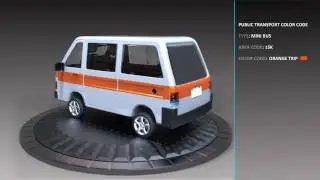 Mini Bus Turn Table