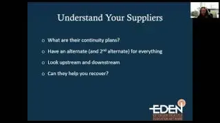 Developing Personal and Office Emergency Plans