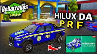 TENTEI MONTAR essa INCRÍVEL SKIN da PRF para A NOVA HILUX no REBAIXADOS ELITE BRASIL...😱