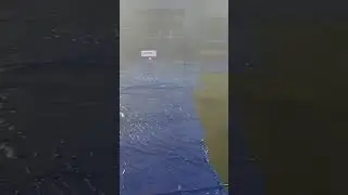 Heavy rain at R Premadasa Stadium🏟️in Colombo, ground staff struggling to cover the ground #INDvsPAK