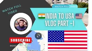 India to Usa vlog | International student | WSU | Study abroad | Part -1