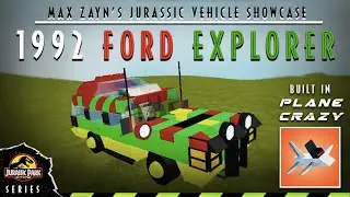 Jurassic Park Ford Explorer (1992 XLT UN46) Showcase in Plane Crazy!