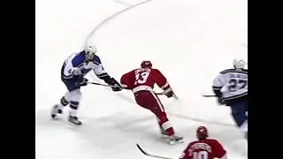 Pavel Datsyuk End-to-End Goal @ STL - 3/29/03