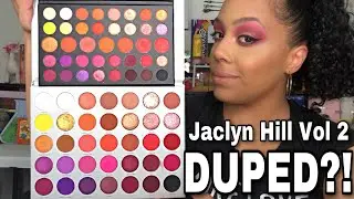 Ucanbe Makeup Changeable Fantasy Palette Vol 2 vs Morphe x Jaclyn Hill Vol 2 Palette | Is it a DUPE?
