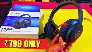 Best Budget Bluetooth Headphone under ₹1000/- pTron Studio Evo Review After 1 Month