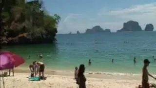Rock Climbing @ Railay Beach, Krabi / Thailand