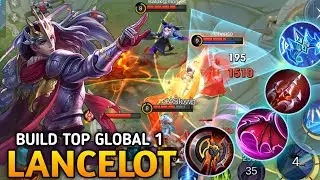 LANCELOT BEST PICK JUNGLE 2025!! ITEM FULL FAST COOLDOWN CARRY TIM ~ MLBB