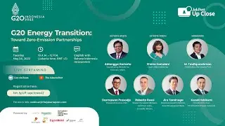 G20 Energy Transition: Toward Zero-Emission Partnerships