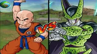 Krillin Vs Perfect Cell Grudge Match! What If Battle! Dragon Ball Z Budokai Tenkaichi 4