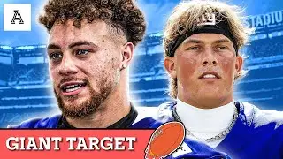 Theo Johnson on Jaxson Dart, Giants identity, and matchup with Broncos