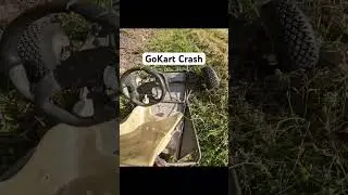 Gokart Crash #gokart #crash #dirtbikes #dirtbike #automobile #motorcycle #crashcompilation