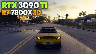 7800X3D & RTX 3090 Ti | The Crew Motorfest (4K & 8K Ultra)